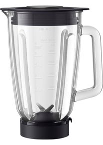 Philips Mix-opzet HR0721/00 Glazen beker, inhoud 1,5 liter accessoires wit