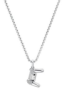 s.Oliver RED LABEL Junior Ketting met hanger Gameconsole, 2032559 met zirkoon (synthetisch) heren kettingen & hangers zilver(kleur)