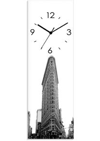 Artland Wandklok Flatiron Building New York optioneel verkrijgbaar met kwarts- of radiografisch uurwerk, geruisloos zonder tikkend geluid klokken &