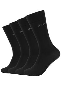 OTTO JOOP! Sokken Premium Essentials, versterkte hiel, duurzame teen (Set van 4) jongens sokken maat 35-38 zwart