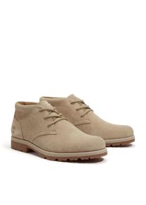 Timberland Veterschoenen BRITTON SQUARE MID LACE UP BOOT heren veterschoenen maat 46 bruin