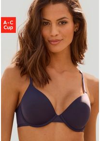 s.Oliver RED LABEL Beachwear Bh met steuncups Louise met naadloos voorgevormde cups dames voorgevormde bh's maat B B blauw