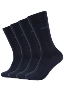 OTTO JOOP! Sokken Premium Essentials, versterkte hiel, duurzame teen (Set van 4) jongens sokken maat 35-38 blauw