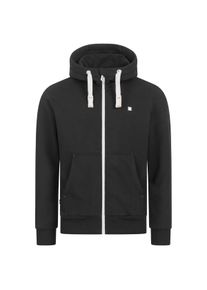 DEPROC Active Hoodie FinnCMYK II MEN zachte fleecejack met kangoeroezak heren fleece vesten maat L (52) zwart
