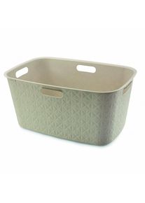 curver Kôš na čistú bielizeň Softex 45 l, béžová