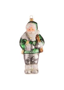 Christmas bauble: Santa's fireside evening
