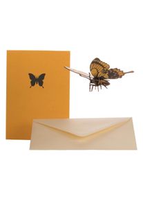 DIY wooden card: Butterfly
