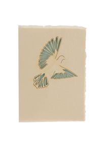DIY wooden card: Pigeon
