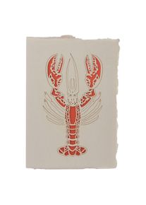 Handmade card: Lobster