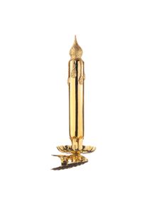 Christmas bauble: Candle (gold)