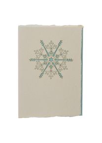 Handmade card: Snowflake