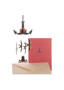 DIY wooden card: Anchor