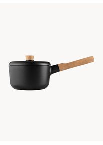 Eva Solo Panela com revestimento antiaderente Nordic Kitchen Preto Madeira, Metal, Madeira maciça Ø 17 x Alt 13 cm