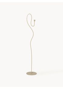 ferm LIVING Świecznik z metalu Valse Beżowy Metal S 21 x W 114 cm
