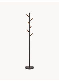 Yamazaki Bengaleiro de pé em metal Plain Madeira escura, Preto Madeira, Metal Ø 28 x Alt 177 cm