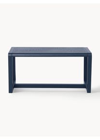 Ferm Living Kids Banco infantil de madera Little Architect Azul Madera An 62 x F 30 cm