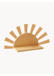 Kid's Concept Regał z drewna z okrągłymi półkami Circle Mustard Żółty Drewno S 11 x W 15 cm