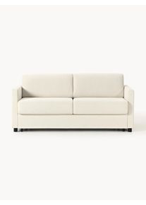 Rozkladacia pohovka s matracom Morgan (2-miestna) Biela Látka Š 187 x H 92 cm | Westwing Collection