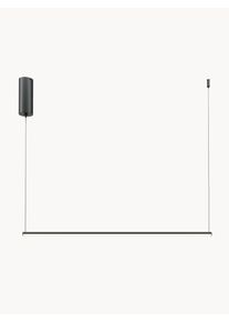 Maytoni Lampa wisząca LED z funkcją zmiany koloru Halo Czarny Metal S 80 x W 2 cm