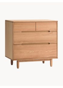 nobodinoz Dreven&aacute; prebaľovacia komoda Pure Hned&aacute; Drevo &Scaron; 87 x V 85 cm
