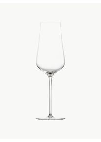 Zwiesel Glas Handmade Champagne Flutes Duo, Set of 2 Transparent Glass &Oslash; 8 x H 25 cm
