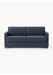 Rozkladacia pohovka s matracom Morgan (2-miestna) Modrá Látka Š 187 x H 92 cm | Westwing Collection