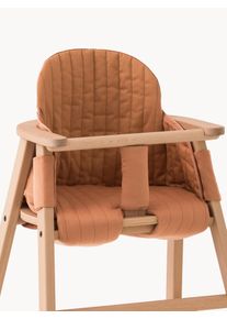 nobodinoz Organic Cotton High Chair Seat Cushion Growing Green Terracotta Cotton, Organic cotton B 25 x L 28 cm