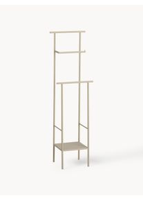 ferm LIVING Stojak na papier toaletowy Dora Beżowy Metal S 18 x W 62 cm