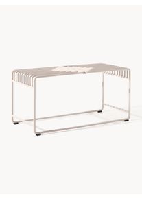 Metal Bench Banu Beige Metal B 96 x D 44 cm | Westwing Collection