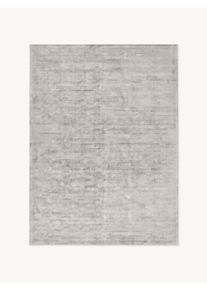 Ręcznie tkany dywan z wiskozy Jane Szary Wiskoza S 300 x D 400 cm (Rozmiar XL) | Westwing Collection