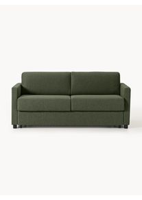 Rozkladacia pohovka s matracom Morgan (2-miestna) Zelená Látka Š 187 x H 92 cm | Westwing Collection