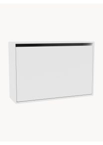 Montana Furniture Szafka na buty z drewna Hide Biały Drewno S 70 x W 47 cm