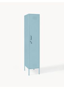 Mustard Made Malá šatníková skriňa The Skinny Modrá Kov Š 35 x V 183 cm