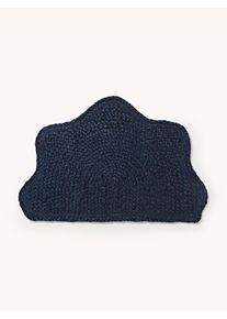 Ręcznie tkana wycieraczka z juty Lalika Niebieski Juta S 45 x D 70 cm | Westwing Collection