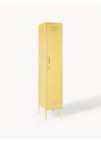 Mustard Made Malá šatníková skriňa The Skinny Žltá Kov Š 35 x V 183 cm