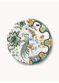Seletti Ręcznie wykonany talerz duży Hybrid Kolorowy Fine Bone China Ø 22 x 4 cm