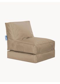 MAGMA Havestol Pop Up med liggefunktion Beige Syntetisk fiber B 70 x D 90 cm