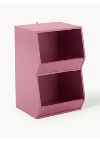 Jotex Regał ścienny Easy Peasy Pudrowy r&oacute;ż Drewno &Oslash; 38 x W 60 cm