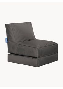 MAGMA Garden Lounge Chair Pop Up with A Reclining Function Grey Synthetic fibre B 70 x D 90 cm