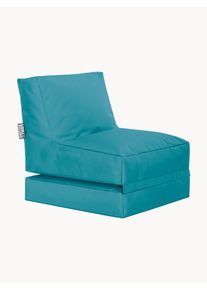 MAGMA Havestol Pop Up med liggefunktion Blå Stof B 70 x D 90 cm