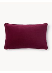 Velvet pudebetræk Dana Lilla Bomuld, Fløjl B 30 x L 50 cm | Westwing Collection