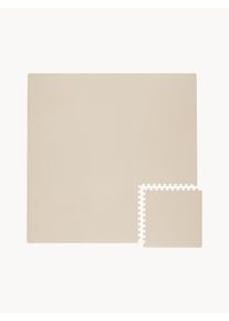 Toddlekind Udvidelig Legetæppe Clay, 9-dele Beige Plastik B 131 x L 131 cm