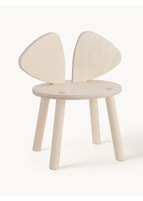 NOFRED Silla infantil de madera Mouse Beige Madera An 43 x F 28 cm