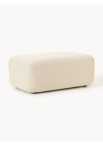 Taburete de exterior Naomi Beige Fibra sintética An 100 x F 60 cm | Westwing Collection
