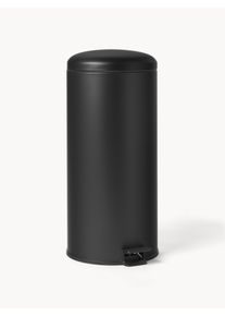 Marmor, 30 L Svart Plast, Metall Ø 30 x H 66 cm, 30 L | Westwing Collection