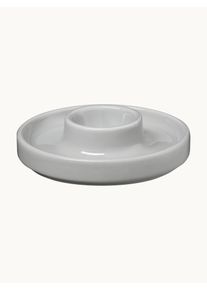 Blomus Soportes de huevo Pilar, 2 uds. Gris Cerámica Ø 6 x Al 11 cm