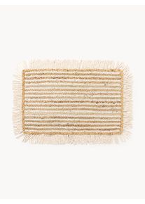 Ręcznie tkana wycieraczka z juty Brandy Brązowy Juta S 45 x D 70 cm | Westwing Collection