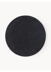Okrągły ręcznie tkany dywan z wełny Zayne Szary Wełna Ø 120 cm (Rozmiar S) | Westwing Collection