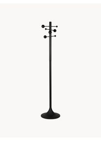 Zuiver Bengaleiro de pé em madeira de borracha Jason Preto Ø 36 x Alt 175 cm