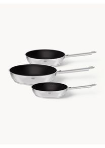 Rösle RÖSLE Conjunto de frigideiras antiaderentes Elegance, conjunto de 3 Prateado Metal Conjunto com vários tamanhos